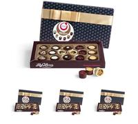 Lily O'Brien's Desserts Collection 210g Gift wrapped - 16 Assorted Chocolates from 6 dessert inspired recipes - Present, Sharing Box, Celebration, Well done, Birthday, Mothers Day, Thank you