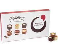 Lily O'Brien's Desserts Collection 210g - Luxury Assorted Milk, Dark & White Chocolates, Dessert Inspired Chocolate Gift Box, Premium Chocolate Selection, Suitable for Vegetarians