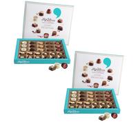 Lily O'Brien's Desserts Collection Assorted Milk White Dark Chocolate for Christmas Birthday Holiday Gifts for Him for Her - Perfect for Sweets Treats for Kids (270g x 2 Pack)