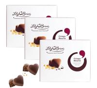 Lily O'Brien's Desserts Collection Assorted Milk White Dark Chocolate for Christmas Birthday Holiday Gifts for Him for Her - Perfect for Sweets Treats for Kids (137g x 3Pack)