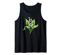 Lily Of The Valley Flower - Convallaria Majalis - White Lily Tank Top