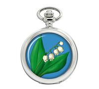 Lily of the Valley Full Hunter Pocket Watch