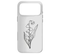 Lily-of-the-Valley Illustration Wildflower Garden Flower Case for iPhone 17 Pro Max