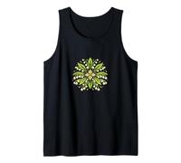 Lily of the Valley Mandala Illustration Tank Top