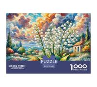 Lily of The Valley 。 Puzzles Age 14+ for Adults 1000 。s Natural Wonders 1000 Piece 。 Puzzles for Adults Gifts 70x50cm/1000pcs
