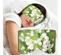 Lily of The Valley, Sleep Mask for Home Travel, Full Eye Covers Light Blocking Eye Mask Sleep Eye and Ear Muffs