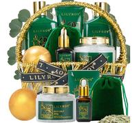 LILY ROY - Spa Gift Basket Set for Women Bath and Body Gift Baskets Set for Women Christmas Gifts Moth
