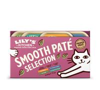 Lily’s Kitchen Adult Wet Cat Food Multipack Trays Smooth Paté Complete Nutrition (16 Trays x 85g)