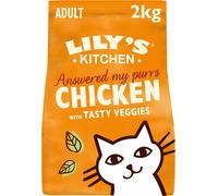 Lily’s Kitchen Chicken with Veggies, Complete, Adult Cat Dry Food (2kg), With