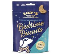 Lily’s Kitchen Christmas Bedtime Biscuits with Natural Ingredients - Adult Dog Treats Packet (8 Packs x 80g)