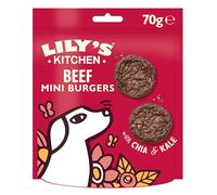 Lily's Kitchen Best Ever Beef Mini Burgers for Dogs - 70g
