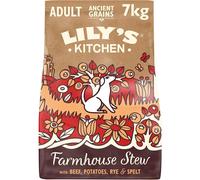 Lily?s Kitchen Made with Natural Ingredients Adult Dry Dog Food Beef Stew with Ancient Grains 7kg Bag