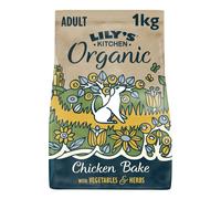 Lily?s Kitchen Made with Natural Ingredients Adult Dry Dog Food Organic Chicken Bake Balanced Nutrition 1kg