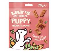 Lily's Kitchen Chicken and Salmon Nibbles Puppy Treats - 70g