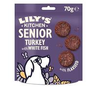 Lily's Kitchen Turkey and White Fish Senior Bites - 70g