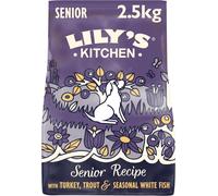 Lily’s Kitchen Made with natural Ingredients Senior Dry Dog Food Turkey & Tro