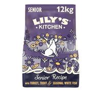 Lilys Kitchen Senior Recipe Turkey & Trout Complete Dry Food for Dogs 12kg