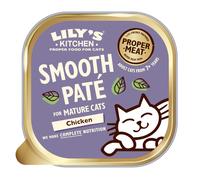 Lily?s Kitchen Mature Wet Cat Food Tray Chicken Pat? Grain-free Recipe 19 x 85g