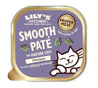 Lily's Kitchen Chicken Smooth Paté for Mature Cats - 19 x 85g Trays