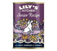 Lily's Kitchen Wet Dog Tin Senior Recipe 400g (Pack of 6)