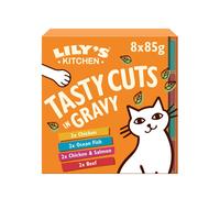 Lily’s Kitchen Tasty Cuts in Gravy Multipack for Cats - Saver Pack: 16 x 85g