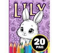 Lily: Smart Coloring Book - Easy Math for Kids (Ages 4-8) (LumiCromi Coloring Books)