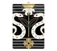 Lily Snake A4 Sign in clipboard Acrylic Cute for Clip Board Teacher Size 9 x 12