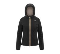 Reversible Waterproof Jacket Black/Beige - female - K-Way - Rain Jackets - Black - XL - Jackets XL