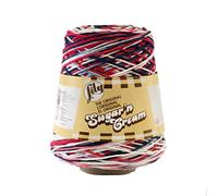 Lily Sugar N Cream Cones Nautical Ombre Yarn - 1 Pack of 14oz/400g - Cotton - #4 Medium - 706 Yards - Knitting/Crochet