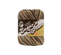 Lily Sugar 'n Cream Ombre Knitting Wool Yarn 56.7g - 2046 Earth Ombre