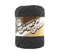 Lily Sugar 'N Cream Yarn-70.9g- Black