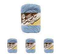 Lily Sugar 'N Cream Yarn-70.9g- Light Blue (Pack of 4)
