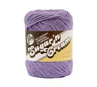 LILY Sugar 'N Cream Yarn - HOT Purple 10200101317,7.9g