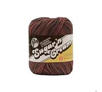 Lily Sugar'N Cream 4 Ply Knitting Wool Yarn 56.7g -2013 Terra Firma Ombre