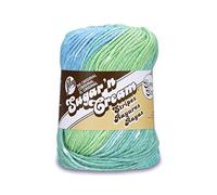 Bulk Buy: Lily Sugar 'n Cream 100% Cotton Yarn (2-Packs) ~ Ombres, Scents, Stripes, Twists ~ 3 oz. Super Size Skeins (Country Stripes SS #23143)2