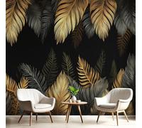 Lily Wall Mural Photo Wallpaper, Exquisite Flowers Wall Mural, Purple Murals Walls Art Print for Children's Room Bedroom Living Room Home Decor 250×175 Cm