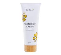 LilyBee - Magnesium Cream & Essential Oils, 200ml - 100% pure and natural ingredients - lightweight and moisturising formula which absorbs effortlessly into the skin and aids sleep