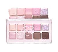 lilybyred K-Beauty Eyeshadow Palette with Keyboard by Mood Soft Neutral Ash Durable Gloss Transparent Watercolor Palette with Easy Color Combination for All | K-Beauty (04#Co