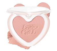 lilybyred Luv Beam Blur Cheek | Heart-Shaped Korean Powder Blush, Silky Texture, Lightweight, Soft Blurring Matte Finish, Long-Lasting, Natural Flush, Floral Woody Scent, 0.14 oz. (04 Blurry Rose)
