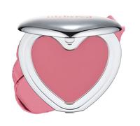 lilybyred Luv Beam Cheek Mousse, 02 Cherry Mousse, 0.13 oz. | Heart-Shaped Korean Cream Blush, Airy Soft-Matte Texture, Soft-Focus & Pore-Blurring Finish, Seamless Buildable