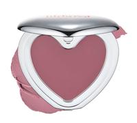 lilybyred Luv Beam Cheek Mousse Heart-Shaped Korean Cream Blush, Airy Soft-Matte Texture, Soft-Focus & Pore-Blurring Finish, Seamless Buildable, Natural Flush, 0.13 oz., 04 Taro Mousse, Mauve Pink