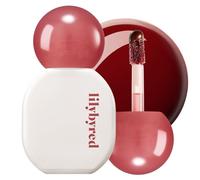 lilybyred Sugar Wrapping Tint Gloss, 0.21 oz. | Korean Glassy Lip Stain, Smooth Glaze Finish, Lightweight & Non-Sticky, No-Darkening Color Stay, Ceramide-Infused Lip Care (06 Pomegranate Black Sugar)