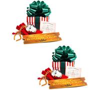 LILYDEAL Polar Express Sleigh Bell Gift Set with Round Trip Ticket (2)