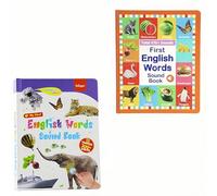 LilyDECO My First English Sound Toy- 470+ Words, 21 Themes, Speak and Spell, Fun Word Game, for Educational Language、School and Home Education & Study Gift (OS+WB)