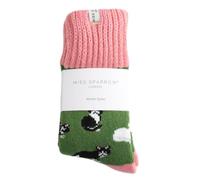LilyRosa Women's Winter Socks Girls Ladies 3-7 Women MIss Sparrow Novelty Ankle Socks Adult (Cat)