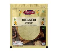 Lilys Bikaneri Papad, Jeera Papad, Black Pepper Papad, Plain Papad, Green Chilli Papad, Punjabi Papad, Authentic Taste with Finest Ingredients, 200g Each (Pack of 2) (BIKANERI & BLACK-PEPPER)