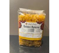 Lily's Deli Golden Raisins, Dried Golden Raisins | Yellow Raisins| High in Fiber | resealable Bag | 700g Pack of 1 (1.4kg ( 1400 Gm))