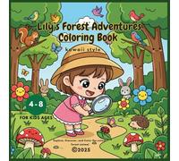 Lily's Forest adventures Coloring Book -kawaii style for Kids Ages 4-8 (Lily's Adventures Coloring Series)