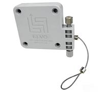 Lily's Home Automatic Door Closer - Sliding Screen Auto Door Closer. Storm, Gate, Windows and Cabinet Doors Closer, Punch-Free and with Full Control on The Closure Speed and Strength. (Single, White)