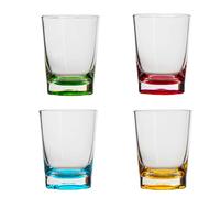 Lily's Home Shot Glasses, Premium 1.5oz Clear Acrylic Reusable Cups, Perfect for Any Liquor, Jello Shots, Condiments, Tasting, Sauce, Dipping and Food Sampling (Multi Color)